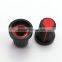 red black plastic knob speaker volume control knob