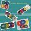 Fitness Accessories Colorful Seven Hole Gym Weights Plates BW2008