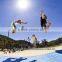 Giant jumping game infaltable jumping soft pillow for kids