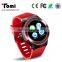 Sync notifications 1.33 inch round screen 3G 1.3G quad core CE certificate smart watch