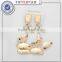 Star Jewerly Nice Gold Sliver Korean Crystal Stud Earrings Fashion Women Earrings Gold Plated