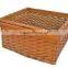 2015 year china suppliers selling ISO9001&FSC&SA8000 fancy rope handle wicker furit&vegetable storage basket