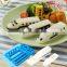 kitchen tool set bento rice ball molds set kid gift trains super express train onigiri super express