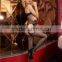 Cross Front Crotchless Fishnet Bodystocking