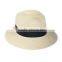 ladies wide brim bow straw women summer sun hats