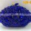 In stock high quality crystal handbag with rhinestone in different color for evening party