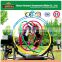 High quality exciting theme park amusement rides human gyroscope price