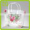 2016 Yiwu China hot selling wholesale pvc handle bag