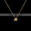 Dainty 18k Gold Nickel Free Stainless Steel Elephant Pendant Jewelry Necklace