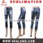 OEM custom printed leggings, fashion breathable sublimation women yoga Seamless bulk leggings
