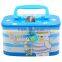 Tin rectangular Kids money box with handle