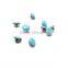 Multicolor Two Part Brass Sheet Rivet For Leather