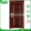 Import building material steel front house door designs wrought iron entrance security steel door