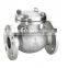 high quality POV made flanged swing non-return valve 316