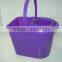 black plastic bucket