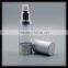 Silver Color Empty Aluminium Cosmetic Bottle Packaging,pump Top Airless Lotion Bottles