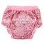 New style newborn clothes sequin baby bloomers wholesale cotton cover with bow diaper pants hot sale