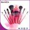 Fashion custom mini professional brush set cosmetic makeup