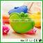 Hot heart shape silicone cluth bag folding purse