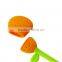 Food Safe Silicone Pear Shaped Tea Infuser Long Handled Silicone Tea Strainer/Loose Tea Steeper