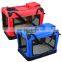 Foldable collapsible pet carrier pet carrier sling mini pet carriers