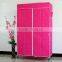 105x45x175cmTwo Doors Portable Cloth Wardrobe, Bedroom Wardrobe Furniture