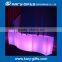 Nightclub LED Plastic Bar Counter Lighting Plastic Furniture / Buffet Dinner Table