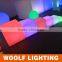 Modern Brief Design Rechargeable Luminous LED Lighting Cube Chair Cube Seat