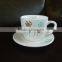 KC-00020 Haonai Factory direct porcelain coffee set, white porcelain coffee set
