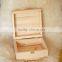 Top grade new arrival handmade decorative wooden Christmas gift box with hinge
