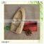 compartment tray red green color decoration boat miniature