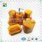 colorful acrylic unique hotel bathroom sets with 6pcs high quality custom design acrylic bathroom set made in China low price