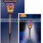 2-PC 145X145 Die Cast Aluminum Solar Garden Decoration Path Light with Mosaic Lens