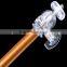 new aluminum monopod eccentric rod selfie stick with lucid head ball RK907