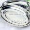 Winolaz stainless steel dinner plate sets on sale