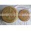 Eco-friendly natural bamboo basket funeral products supplier
