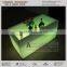 16 colors changing led luminous liquor display shelf