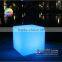 40cm rechargeable waterproof lighting led cube seat