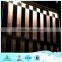 Glass water wall fountain, with digital logo or light