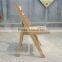 new product natural light wooden dining slat folding beach chair