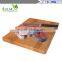 Enduring Bamboo 3 Piece Cutting Board Set Breads Meats Vegetables - Hardy Bamboo Care Instructions & Lifetime Guarantee