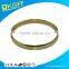 Zinc alloy Custom engraved words cuff bangle and bracelets