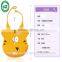 2015 new born baby gift set ,waterproof baby silicone bib