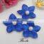 Beautiful small size pearl center flower petal for hat decoration