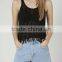 Hot Ladies Fringed Vest O-neck Summer Sleeveless Blouse Women Casual Loose Top