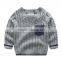 Hot fashion cotton private label crew neck korean sweater knitting pattern