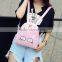 2017 fancy Cartoon fashion bag leather laptop backpack