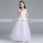 2017 new design baby girl wedding dress lace hollowed out wedding dress