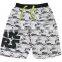 Kids Funny Boutique Clothing with Cartton Super Hero Printing on Boys Super Hero Swimming Shorts