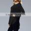 Factory direct soft long sleeve large size old fashion blouse for wholesale 2017